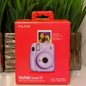 Fujifilm Instax Mini 11 Instant Polaroid Camera Lilac Purple